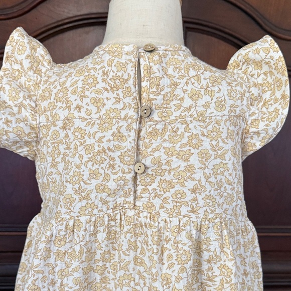 QUINCY MAE Cream Floral Dress - Picture 7 of 9